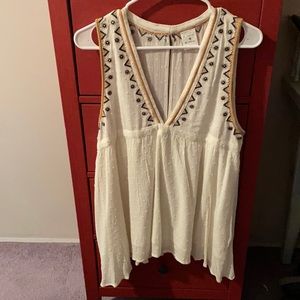 Savannah sevens baby doll tank